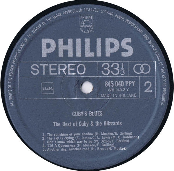Cuby + Blizzards : Cuby's Blues (2xLP, Comp + Box)