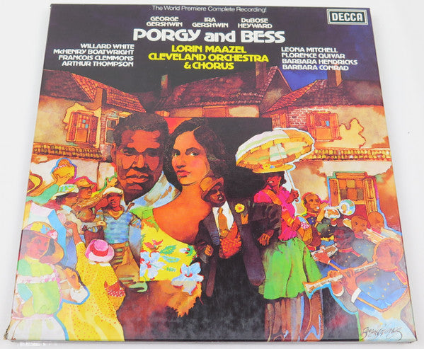 George Gershwin, DuBose Heyward, Lorin Maazel, The Cleveland Orchestra, The Cleveland Orchestra Chorus, The Cleveland Orchestra Children's Chorus, Robert Page, Becky Seredick, Ira Gershwin : Porgy And Bess (3xLP, Album + Box)