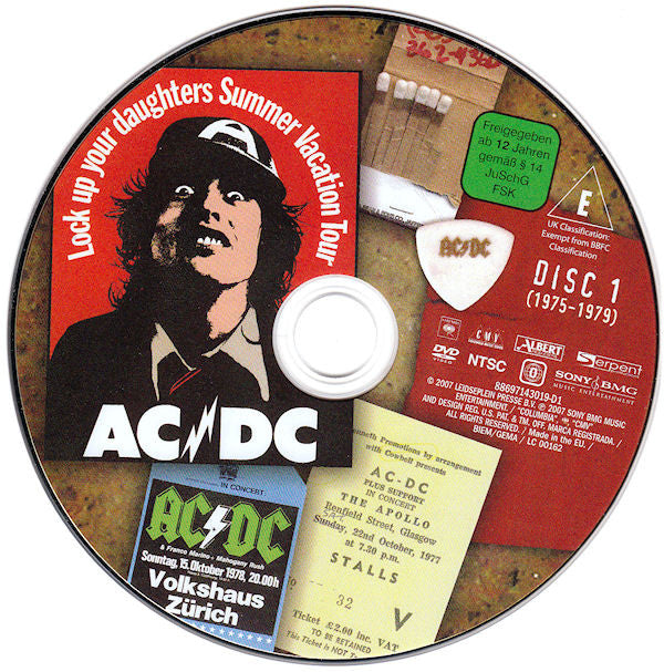 AC/DC : Plug Me In (3xDVD-V, Copy Prot., Ltd, NTSC, O-C)