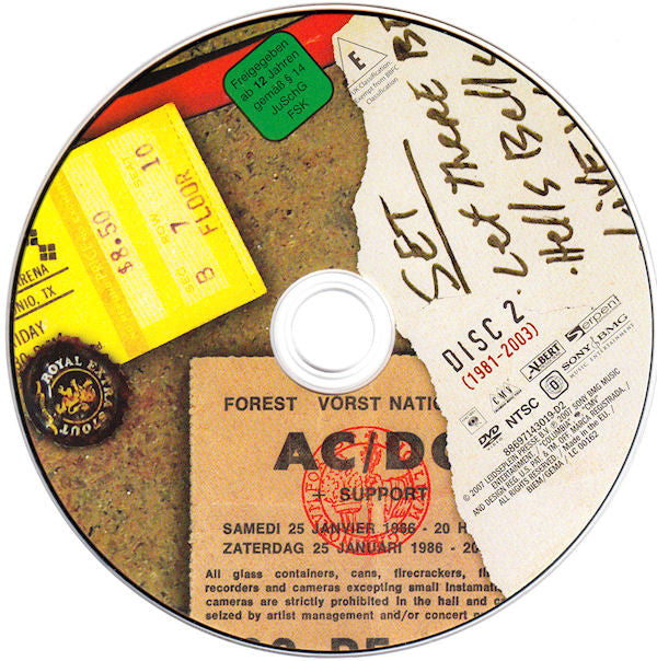 AC/DC : Plug Me In (3xDVD-V, Copy Prot., Ltd, NTSC, O-C)