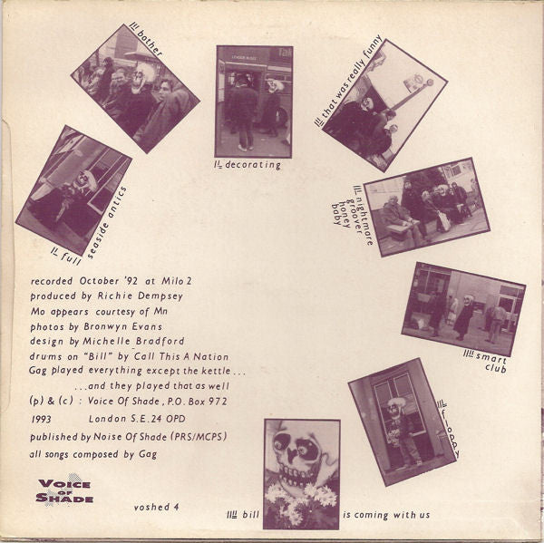 Gag : A Friday Face With A Friday Smile (7")