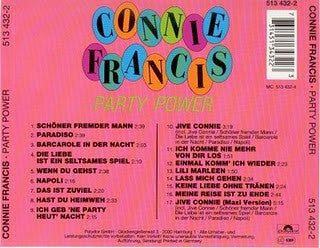 Connie Francis : Party Power (CD, Comp)