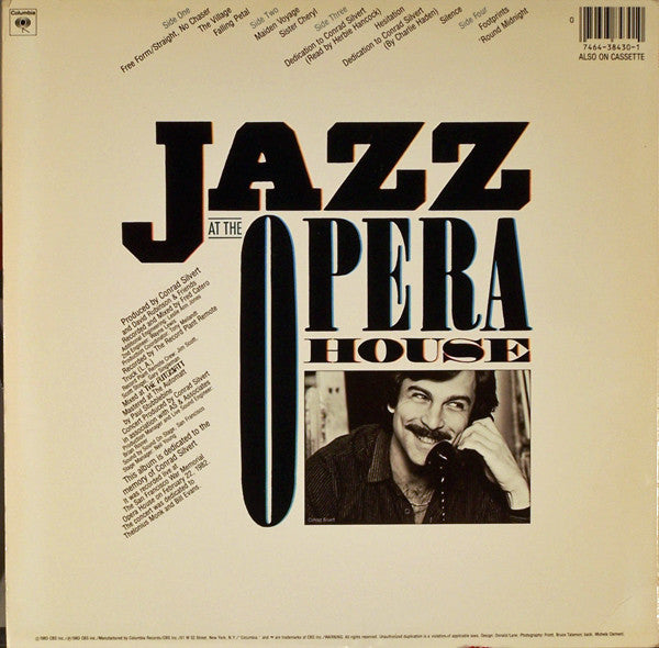 Various : Conrad Silvert Presents Jazz At The Opera House (2xLP, Album)