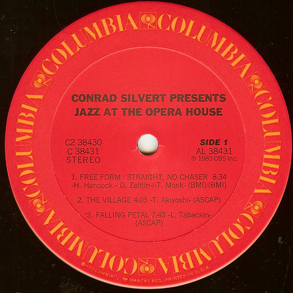 Various : Conrad Silvert Presents Jazz At The Opera House (2xLP, Album)