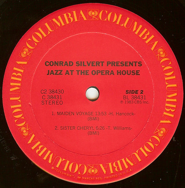 Various : Conrad Silvert Presents Jazz At The Opera House (2xLP, Album)