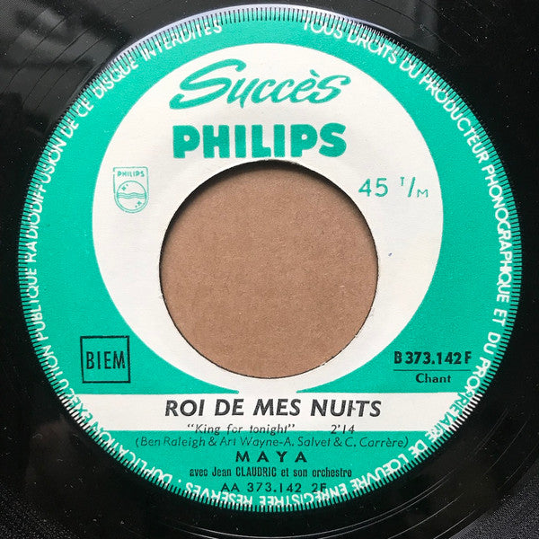 Maya Casabianca : Oui Les Filles / Roi de Mes Nuits (7", Single)