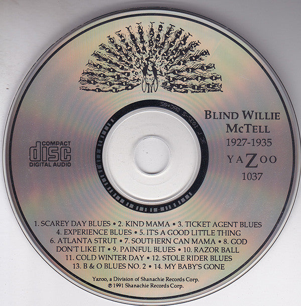 Blind Willie McTell : 1927-1935 (CD, Comp)