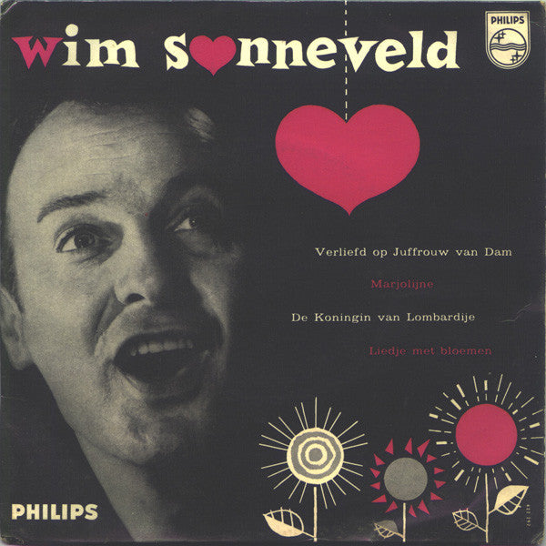 Wim Sonneveld : Verliefd Op Juffrouw Van Dam (7", EP, Mono)