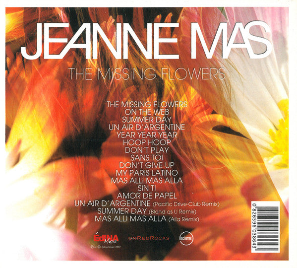 Jeanne Mas : The Missing Flowers (CD, Album)