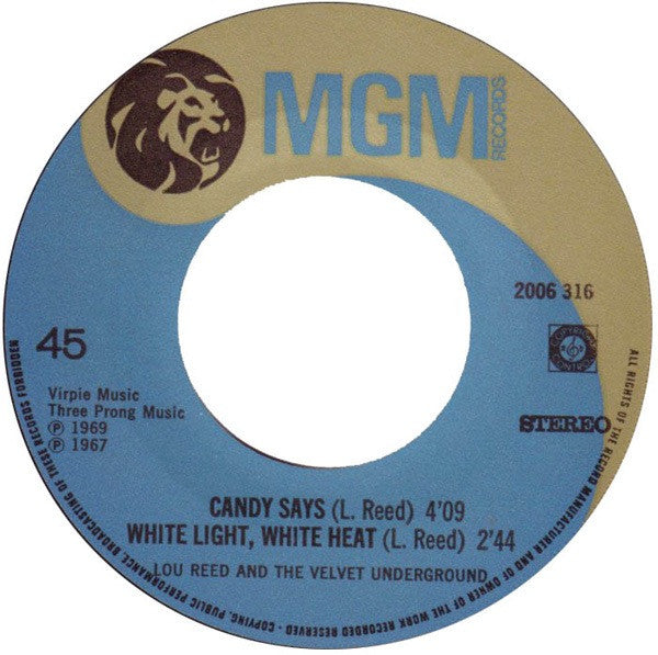 Lou Reed & The Velvet Underground : I'm Waiting For The Man (7", Maxi)