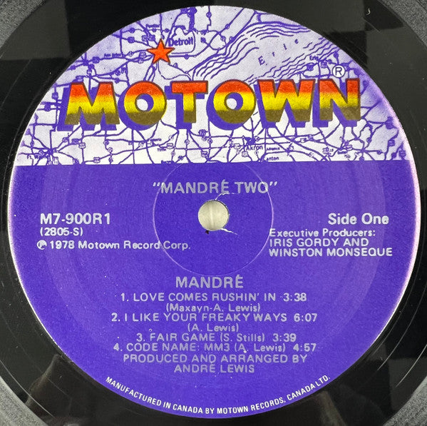 Mandré : Mandré Two (LP, Album)