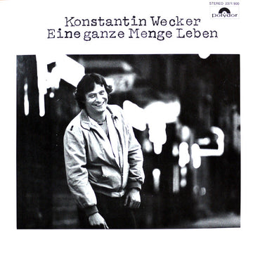 Konstantin Wecker : Eine Ganze Menge Leben (LP, Album)