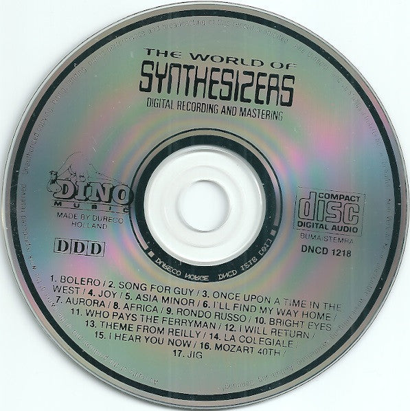 Nova (2) : The World Of Synthesizers (CD, Album)