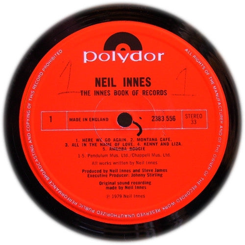 Neil Innes : The Innes Book Of Records (LP, Album)