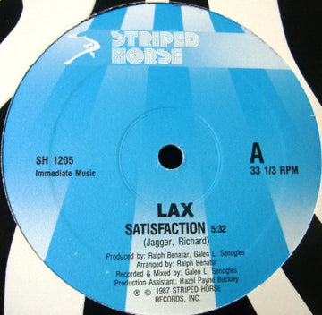 L.A.X. : Satisfaction (12")