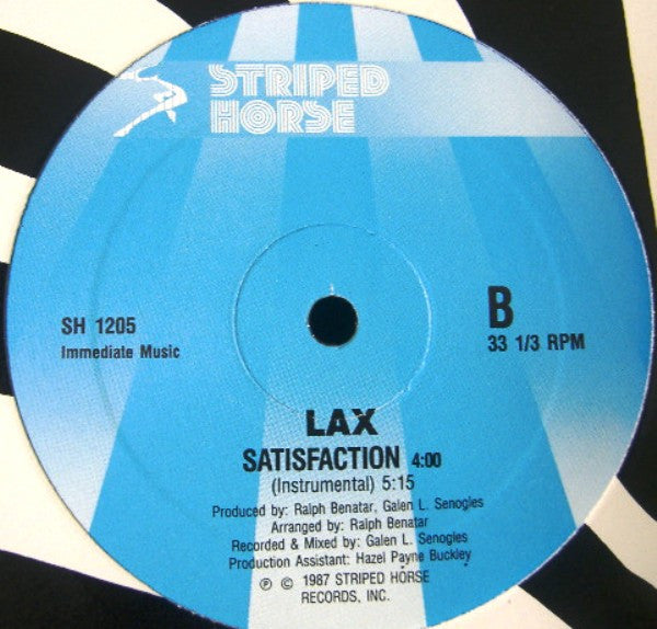 L.A.X. : Satisfaction (12")