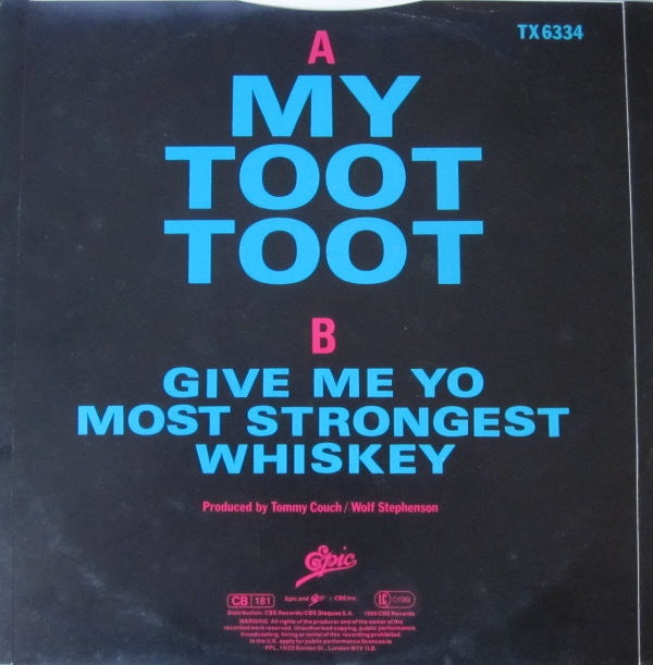 Denise Lasalle* : My Toot Toot (12")