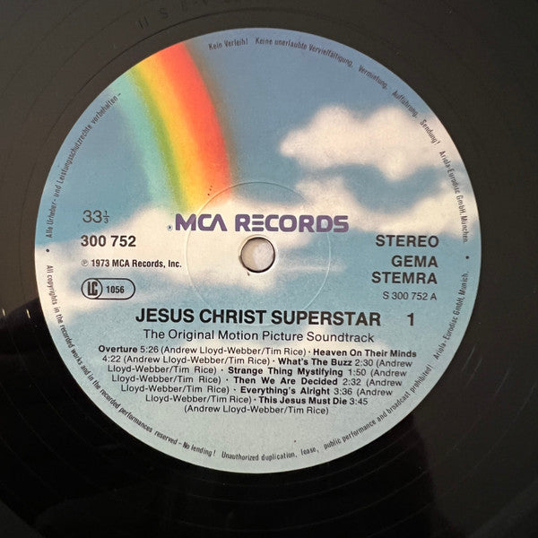 Various : Jesus Christ Superstar (The Original Motion Picture Sound Track Album)  (2xLP, RE, Gat)