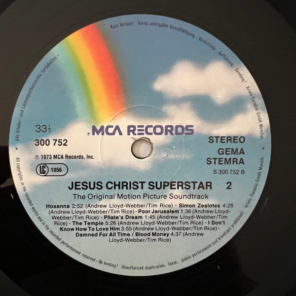 Various : Jesus Christ Superstar (The Original Motion Picture Sound Track Album)  (2xLP, RE, Gat)