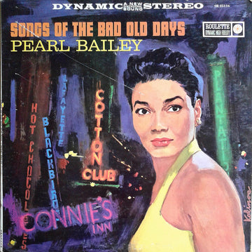 Pearl Bailey : Songs Of The Bad Old Days (LP, Album, RE)