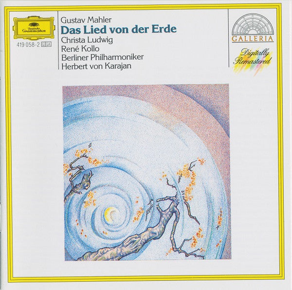 Gustav Mahler – Christa Ludwig, René Kollo, Berliner Philharmoniker, Herbert von Karajan : Das Lied Von Der Erde (CD, RE, RM)