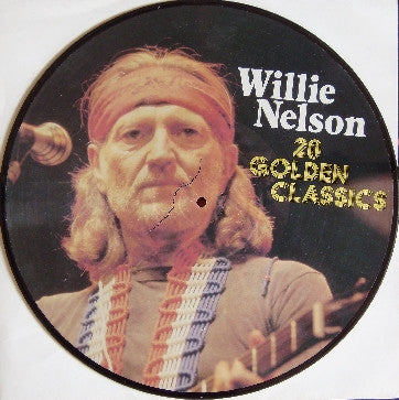 Willie Nelson : 20 Golden Classics (LP, Comp, Pic)