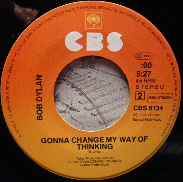 Bob Dylan : Gotta Serve Somebody (7", Single)