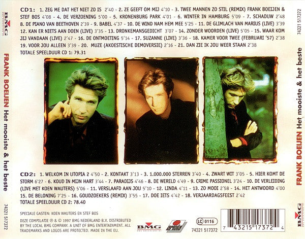 Frank Boeijen : Het Mooiste & Het Beste (2xCD, Comp, RP)
