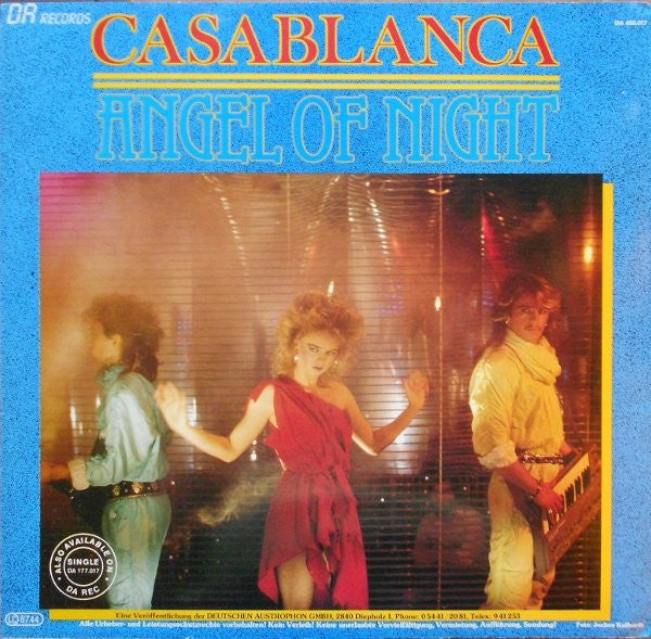 Casablanca : Angel Of Night (12", Maxi)