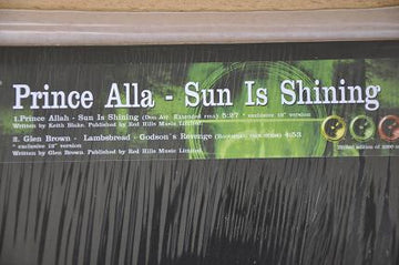Prince Alla / Glen Brown : Sun Is Shining / Lambsbread (12")