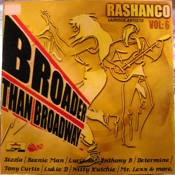 Various : Rashanco Vol. 6 (Broader Than Broadway) (LP, Comp)