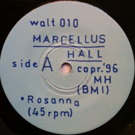 Marcellus Hall : More 4-Track Recordings (7")
