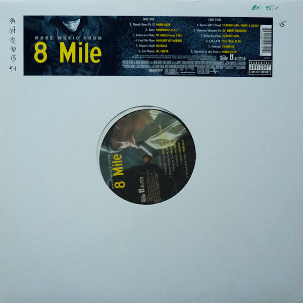 Various : More Music From 8 Mile (LP, Comp, Promo)