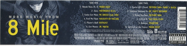 Various : More Music From 8 Mile (LP, Comp, Promo)