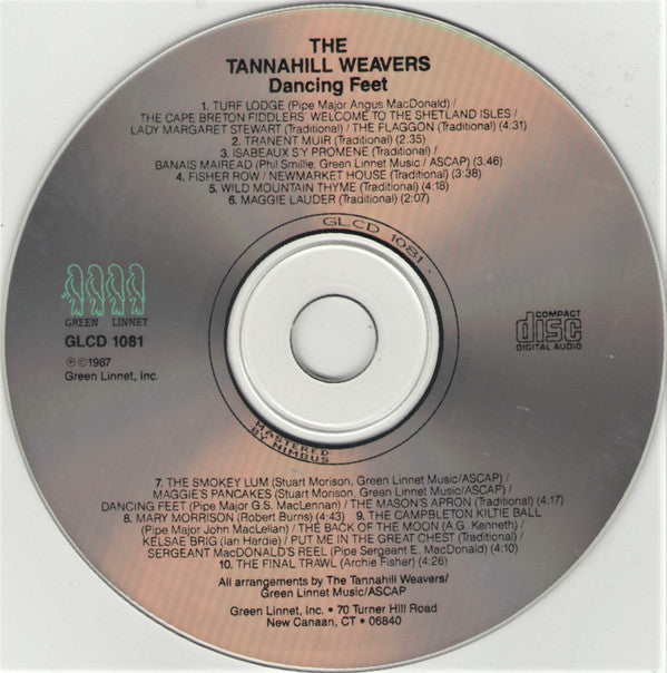 The Tannahill Weavers : Dancing Feet (CD, Album)