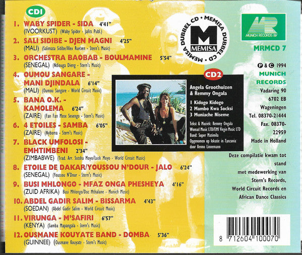 Various : Afrika Moyo (African Heartbeat) (2xCD, Comp)