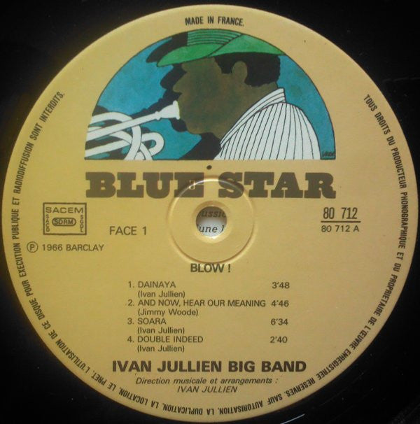 Ivan Jullien Big Band : Blow! (LP, Comp)
