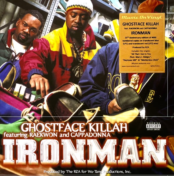 Ghostface Killah : Ironman (LP, Blu + LP, Red + Album, Ltd, Num, RE, RP, 180)