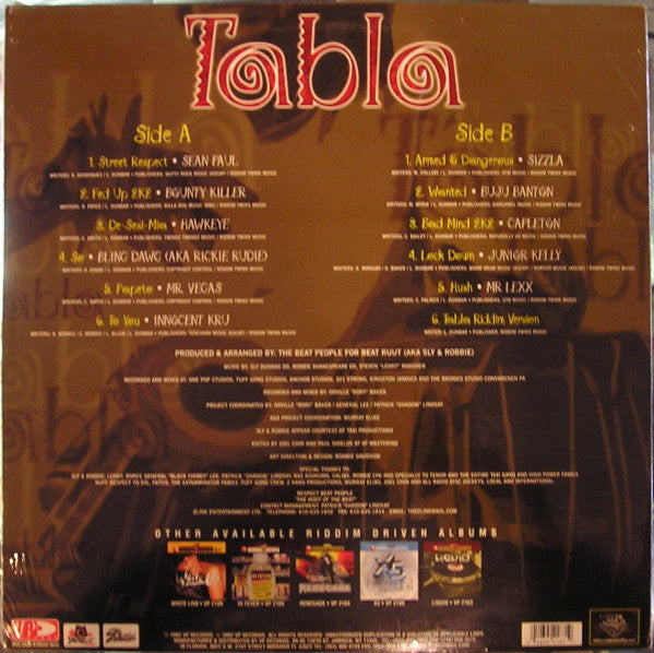 Various : Tabla (LP, Comp)