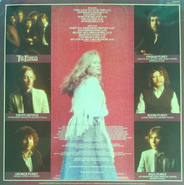 The Fureys & Davey Arthur : When You Were Sweet Sixteen (LP, Album)