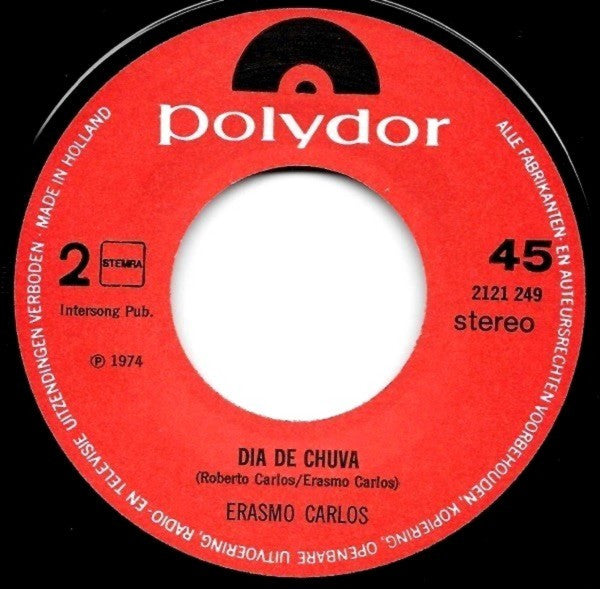 Erasmo Carlos : Cachaça Mecânica (7", Single)