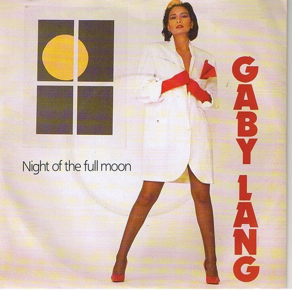 Gaby Lang : Night Of The Full Moon (7", Single)