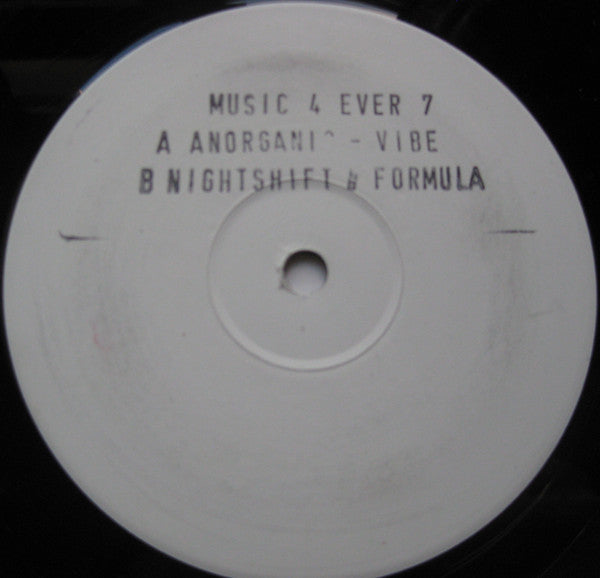 Anorganik / Nightshift : Vibe / Formula (12", W/Lbl)