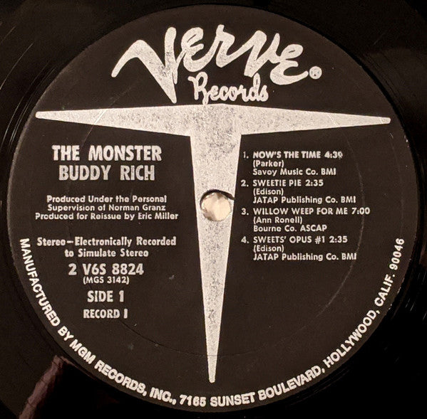 Buddy Rich : The Monster (2xLP, Comp, Gat)