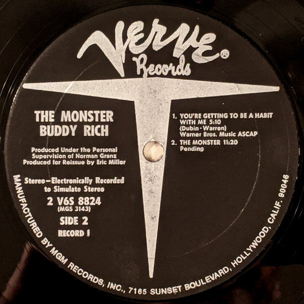 Buddy Rich : The Monster (2xLP, Comp, Gat)