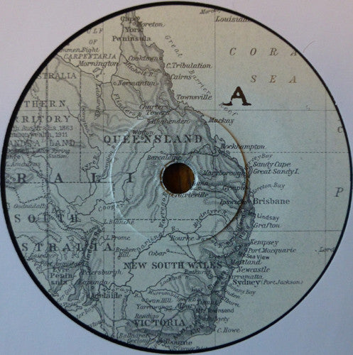 Wooden Shjips : Tour Of Australia And New Zealand March 2010 (7", RSD, Ltd)