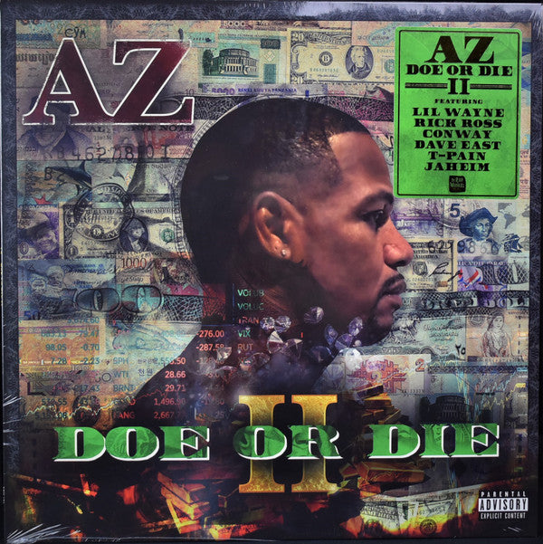 AZ : Doe Or Die II (LP, Album, Ltd, Num)