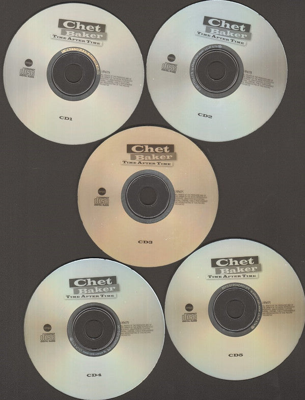 Chet Baker : Time After Time (5xCD, Comp + Box)