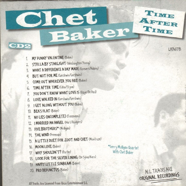 Chet Baker : Time After Time (5xCD, Comp + Box)