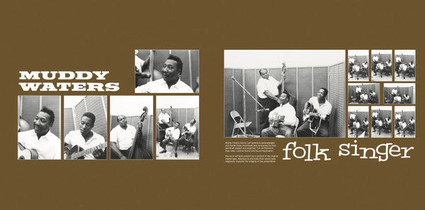 Muddy Waters : Folk Singer (2x12", Album, RE, RM, 180 + Box, Ltd, Num)